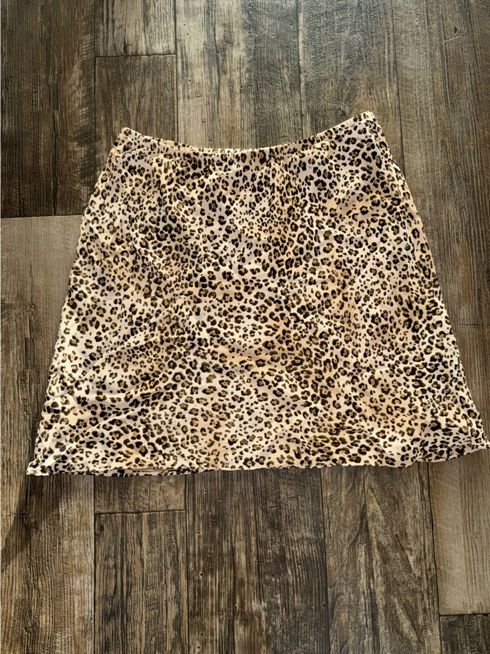 Vintage Jones New York Sport Leopard Print Skirt in leopard print